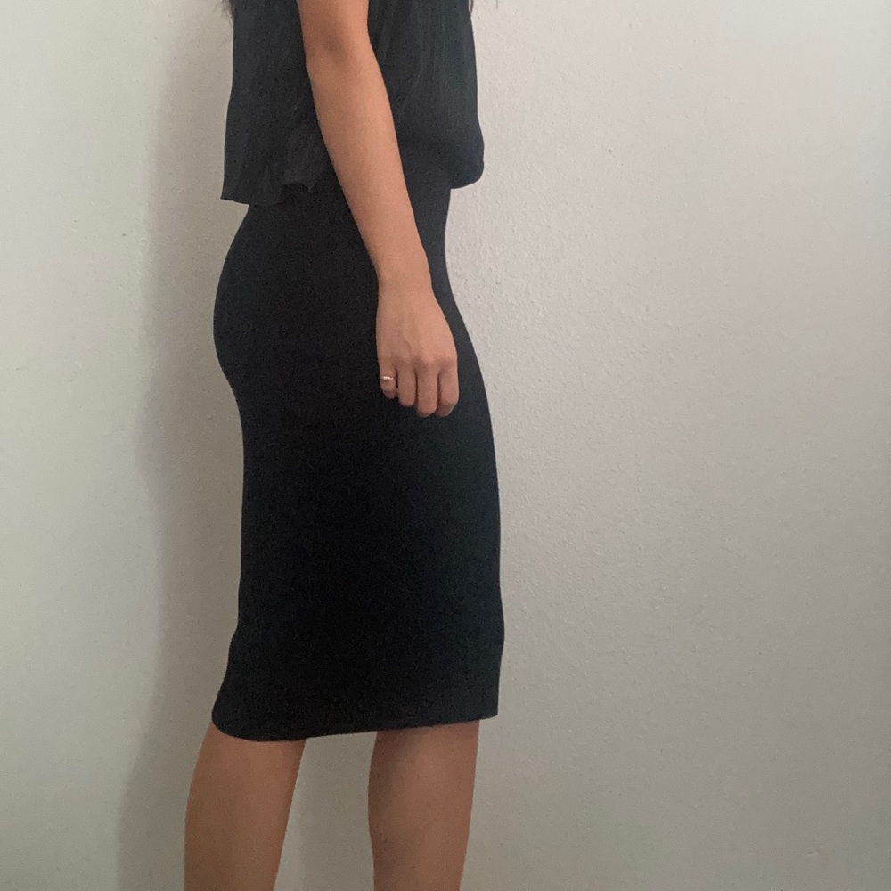 Black Nordstrom Pencil Skirt